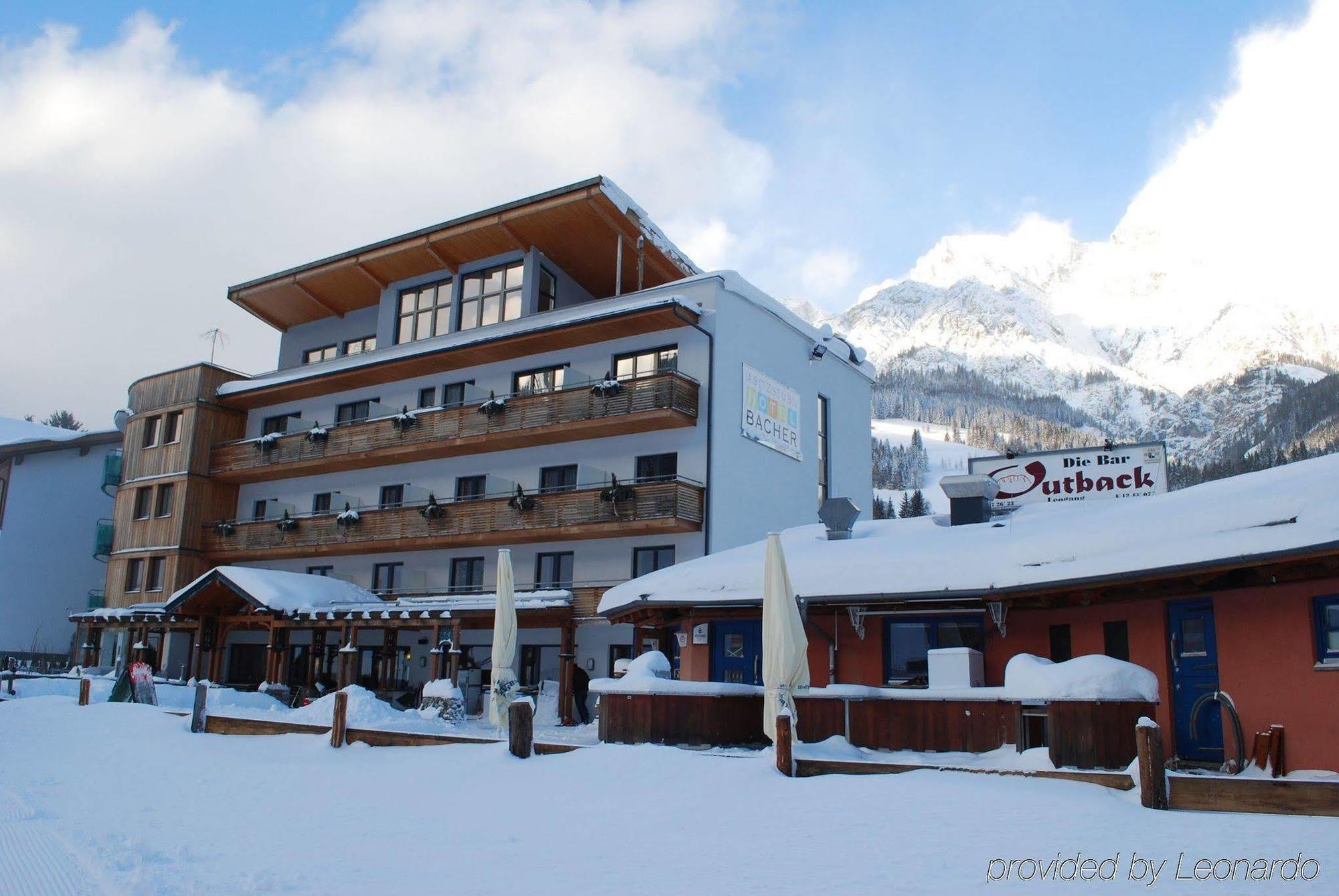 Hotel Bacher Asitzstubn Leogang Exteriör bild